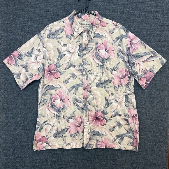 Cooke Street Other - Cooke Street Hawaiian Button Up Shirt Shortsleeve Tropical Vacation USA XL